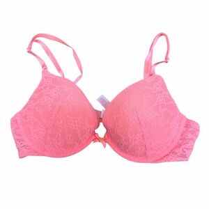 Victoria Secret Women’s Pink Push Up Bra 36 B